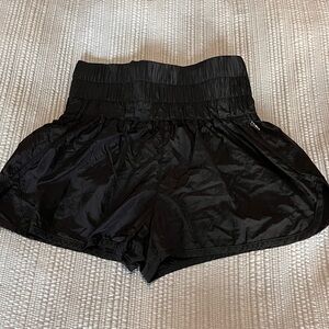 Free People High Waist Black Shorts Size M